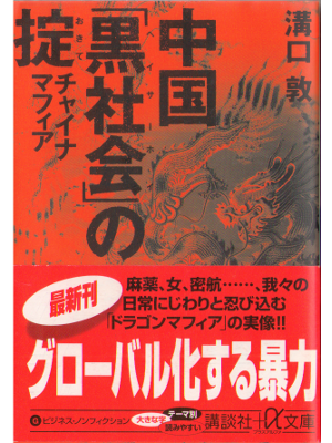 Atsushi Mizoguchi [ Chugoku kuroshakai no okite ] Social, JPN