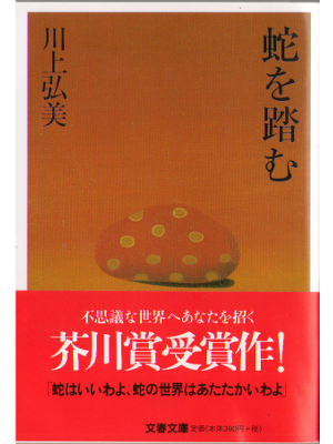 Hiromi Kawakami [ Hebi wo Fumu ] Novel JPN