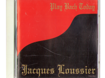 Jacques Loussier [ Play Bach Today ] CD / Jazz / 1994
